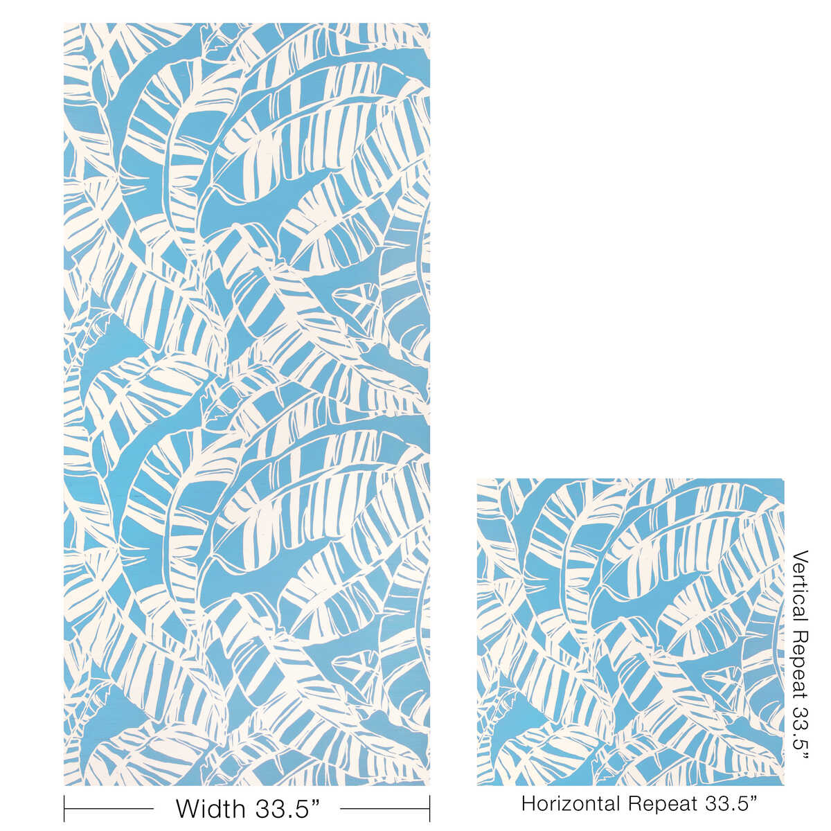 Just Bananas Gc - Blue - LEE JOFA Papel pintado