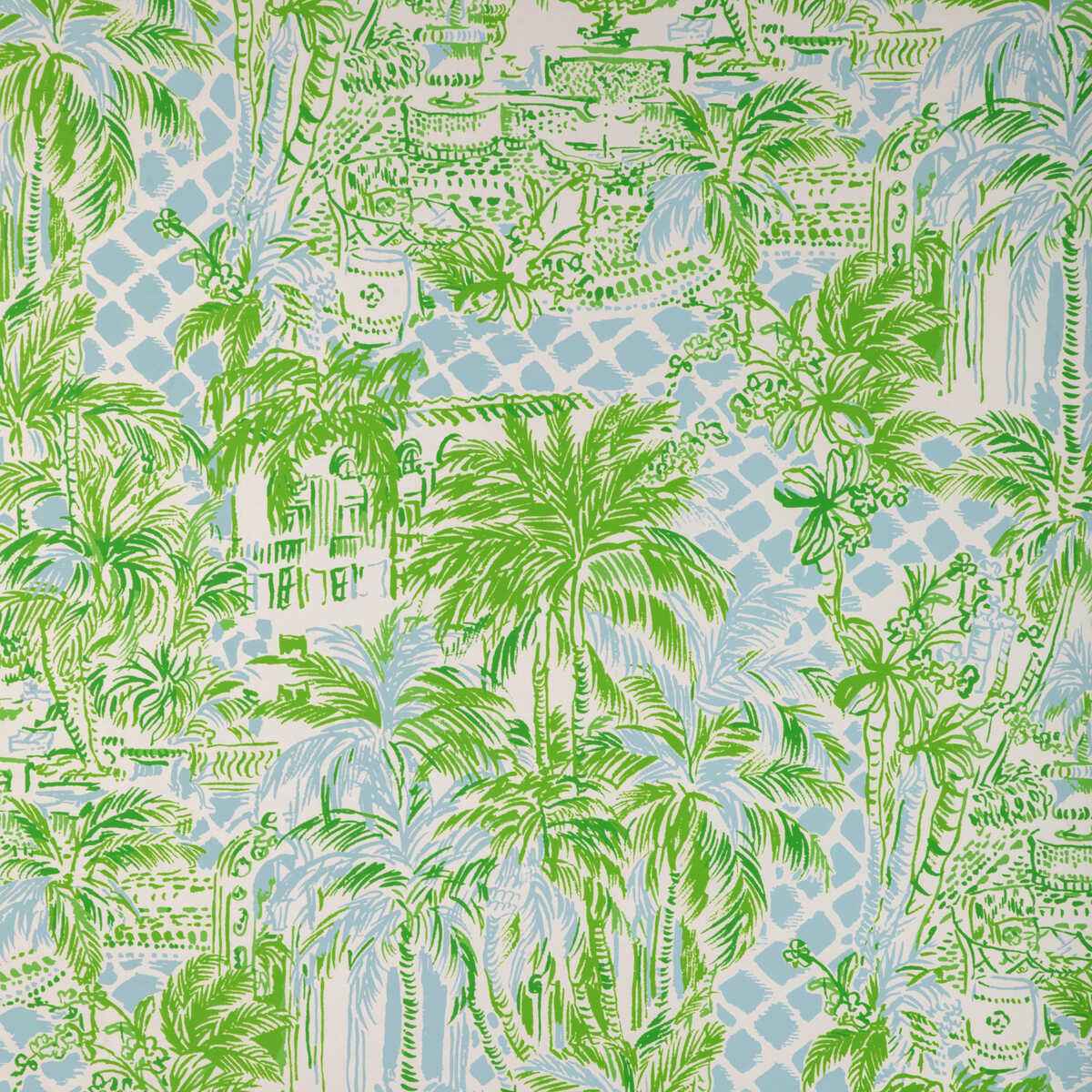 Palm-Beach-Wp-Blue-Green-Lee-Jofa-Wallpaper
