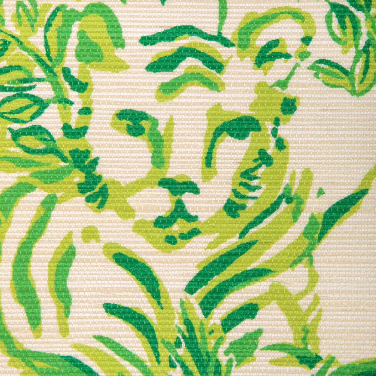 Tiger Queen Gc - Green - LEE JOFA Papel pintado