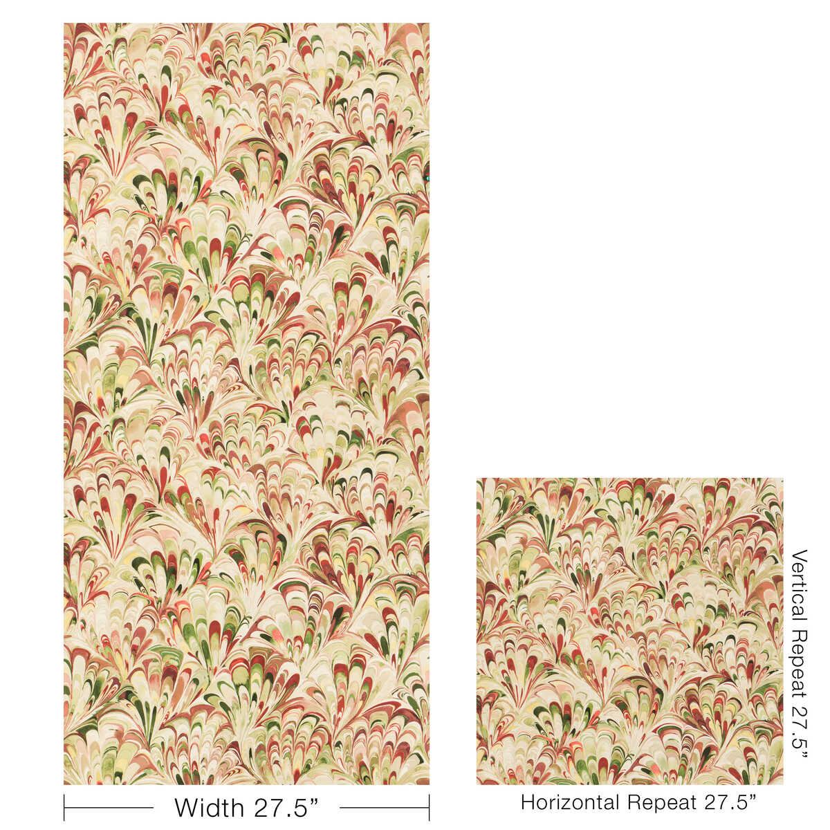 Ellis Paper - Berry - LEE JOFA Papel pintado