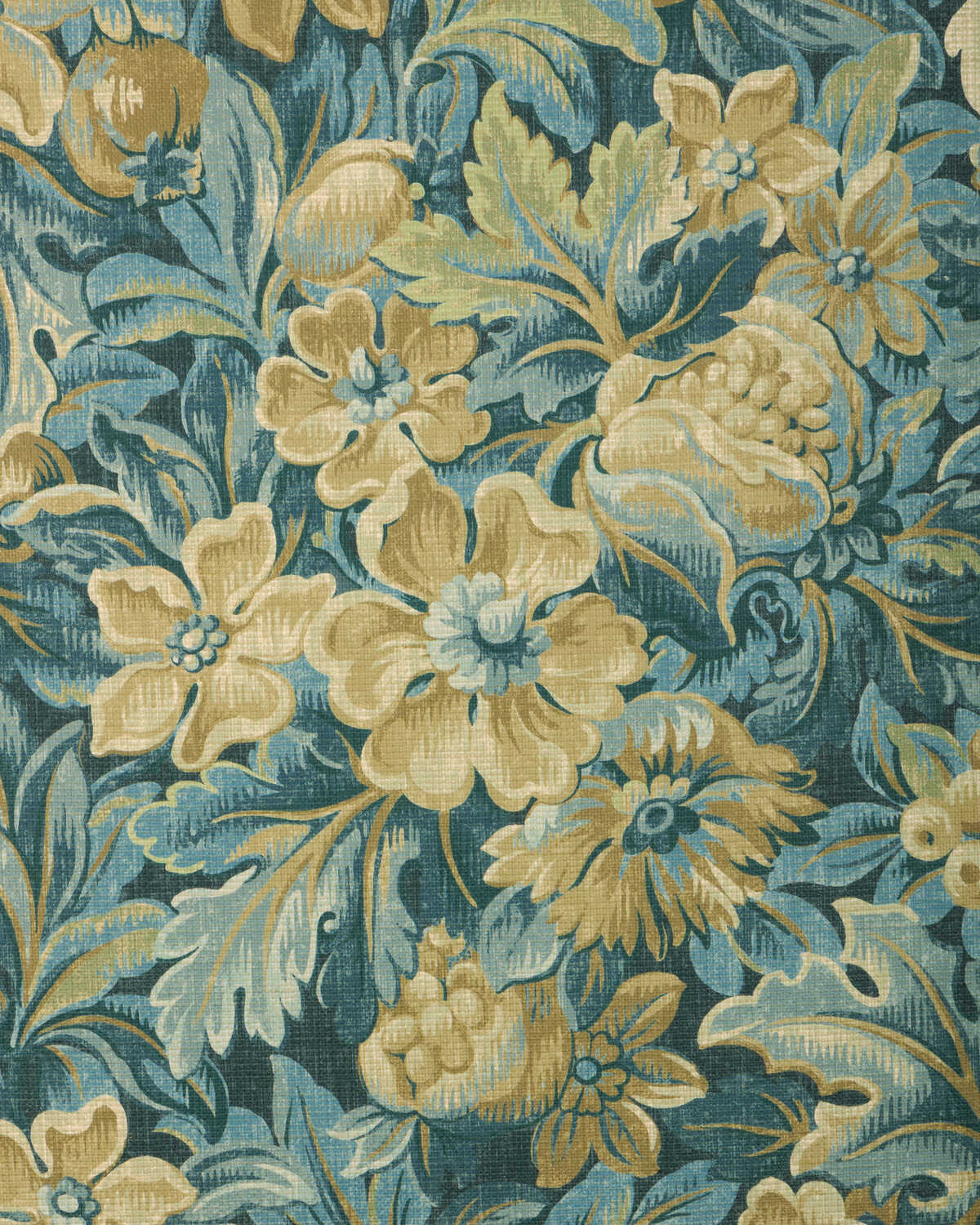 Harper Paper - Indigo - LEE JOFA Papel pintado