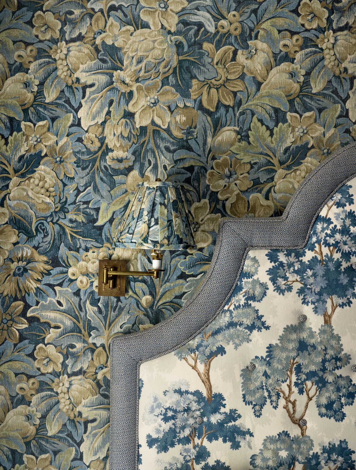 Harper Paper - Indigo - LEE JOFA Papel pintado