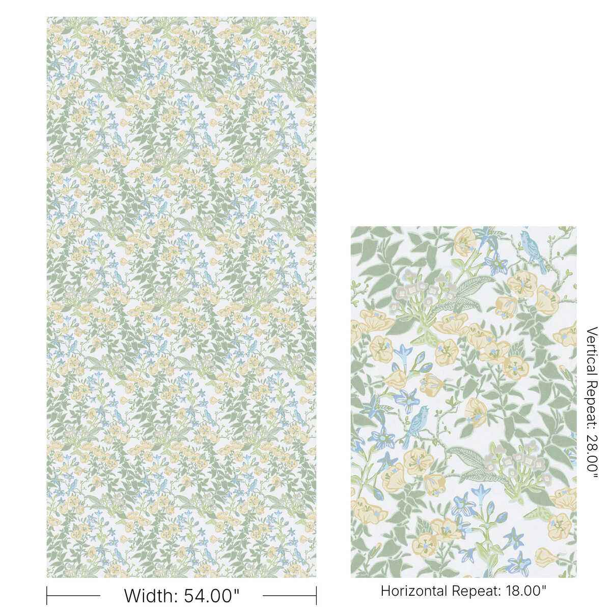 Plumeria-Paper-Straw-Lee-Jofa-Wallpaper - LEE JOFA Wallpaper