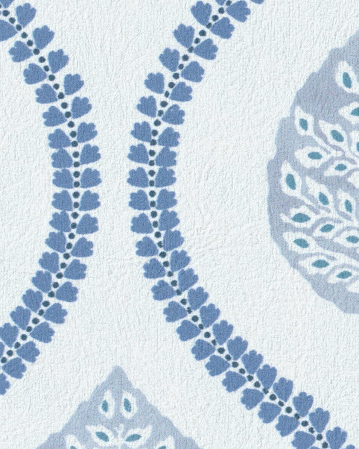 Elsie Paper - Blue - LEE JOFA Wallpaper