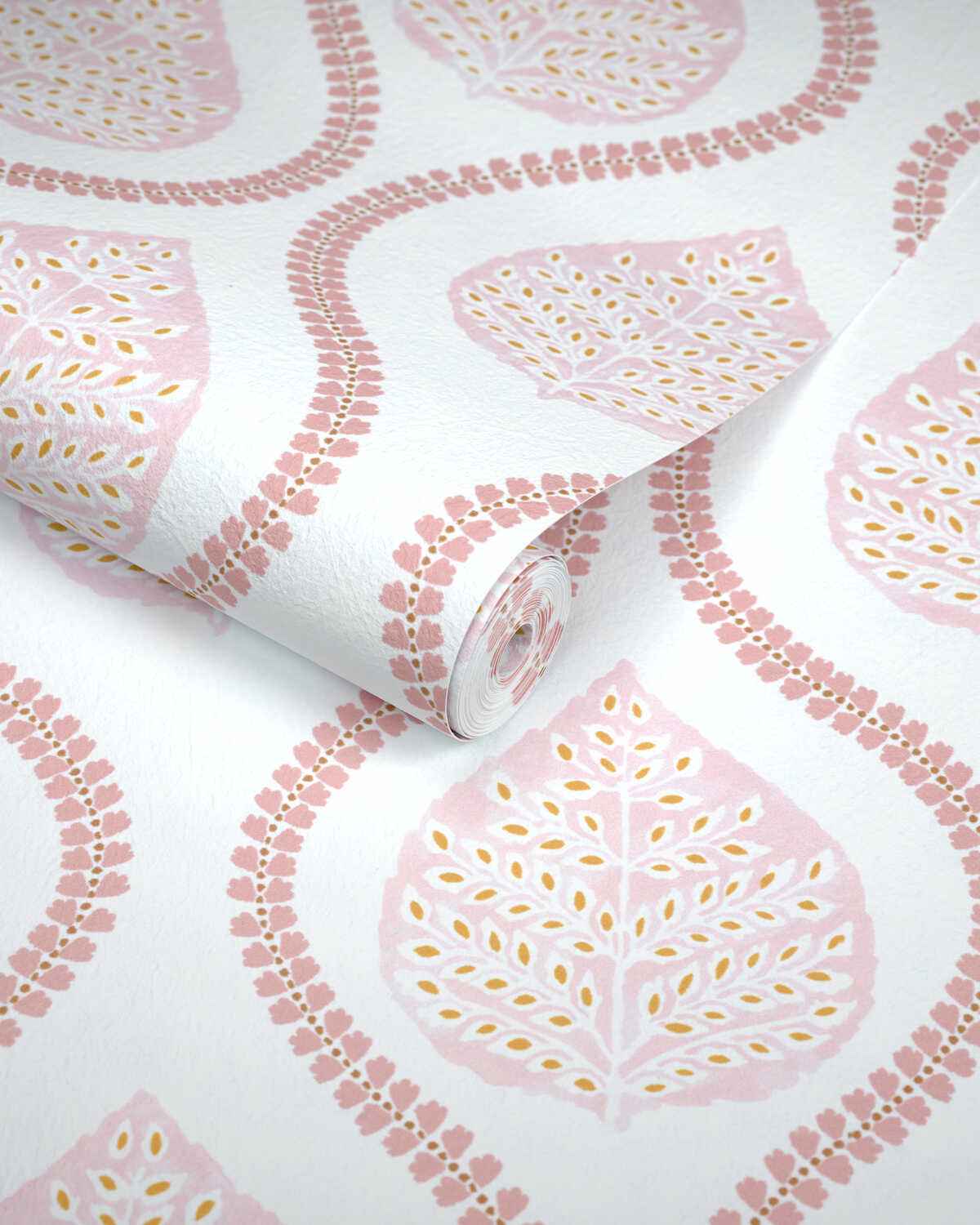 Elsie-Paper-Pink-Lee-Jofa-Wallpaper - LEE JOFA Wallpaper