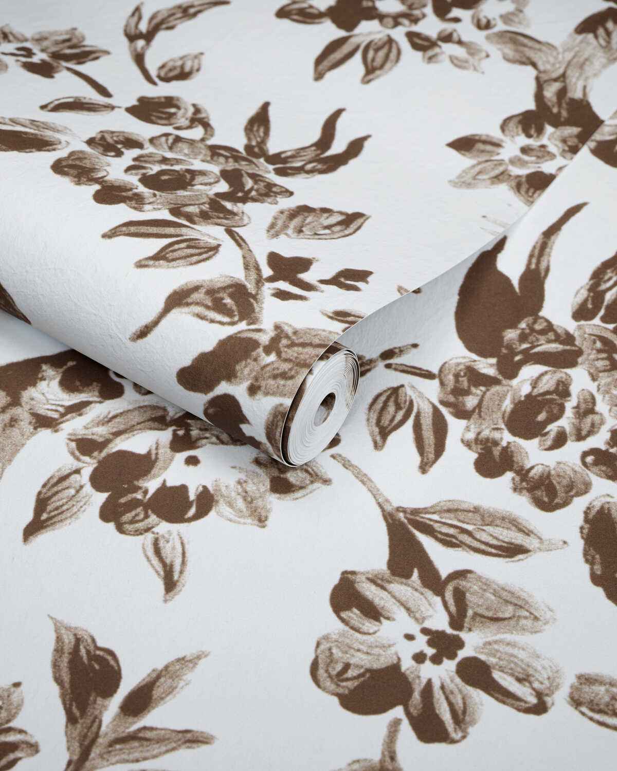 Camellia-Toile-Wp-Brown-Lee-Jofa-Wallpaper - LEE JOFA Wallpaper