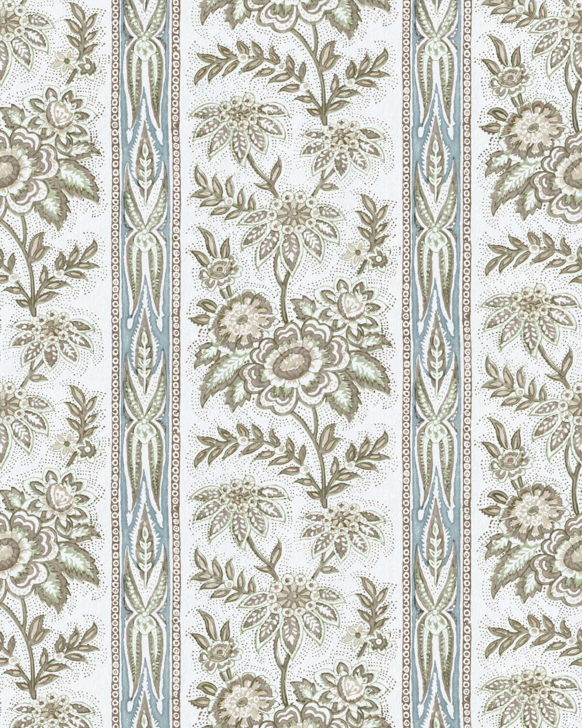 Margaux Paper - Moss - LEE JOFA Wallpaper