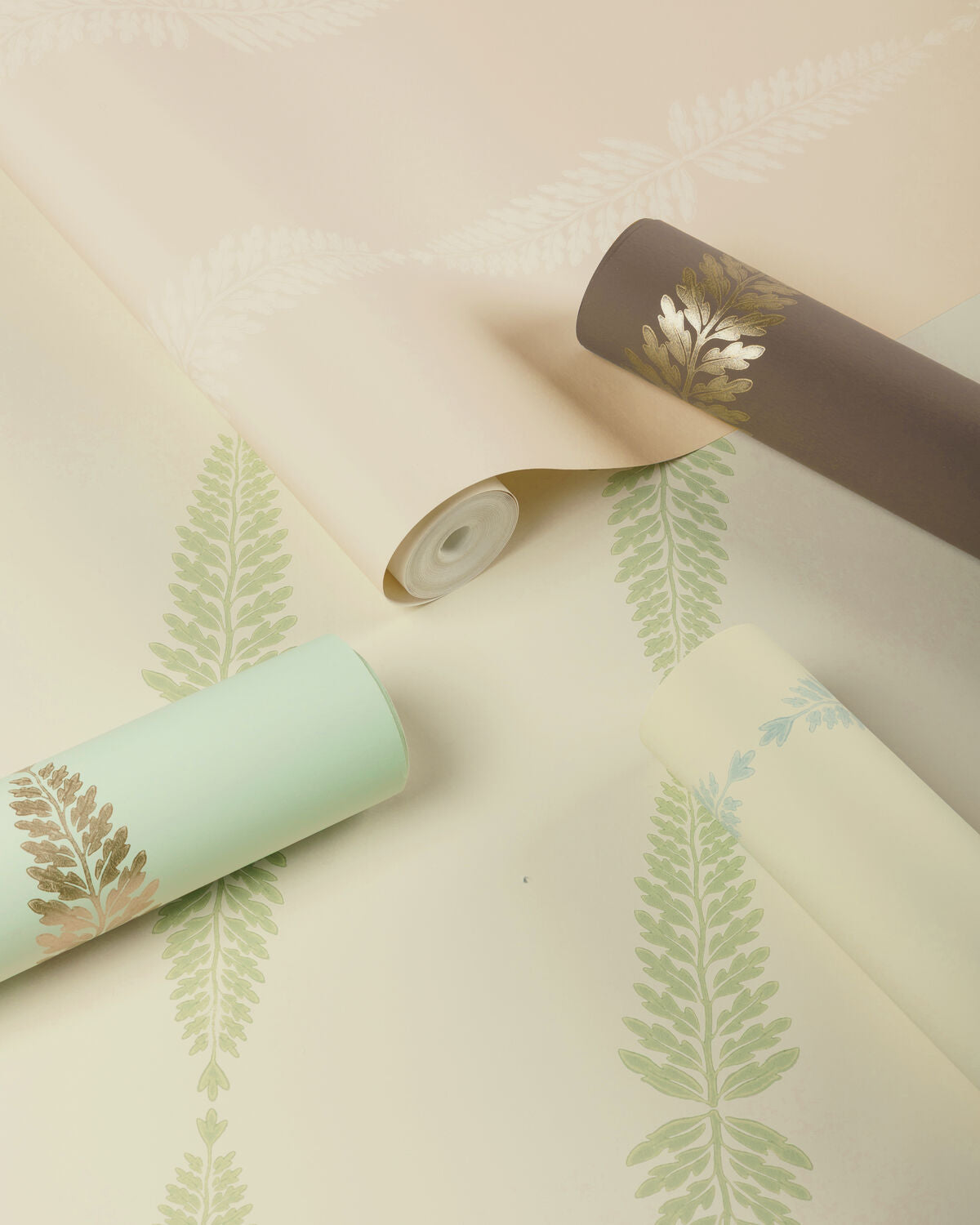 Glade Fern - Beige - Lee Jofa Wallpaper