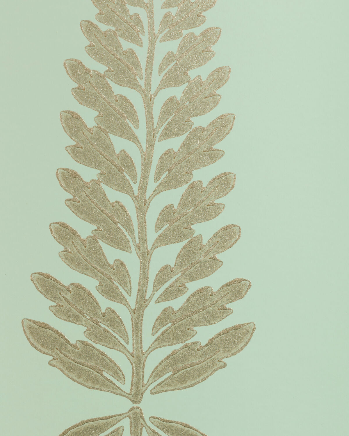 Glade Fern - Aqua - Lee Jofa Wallpaper