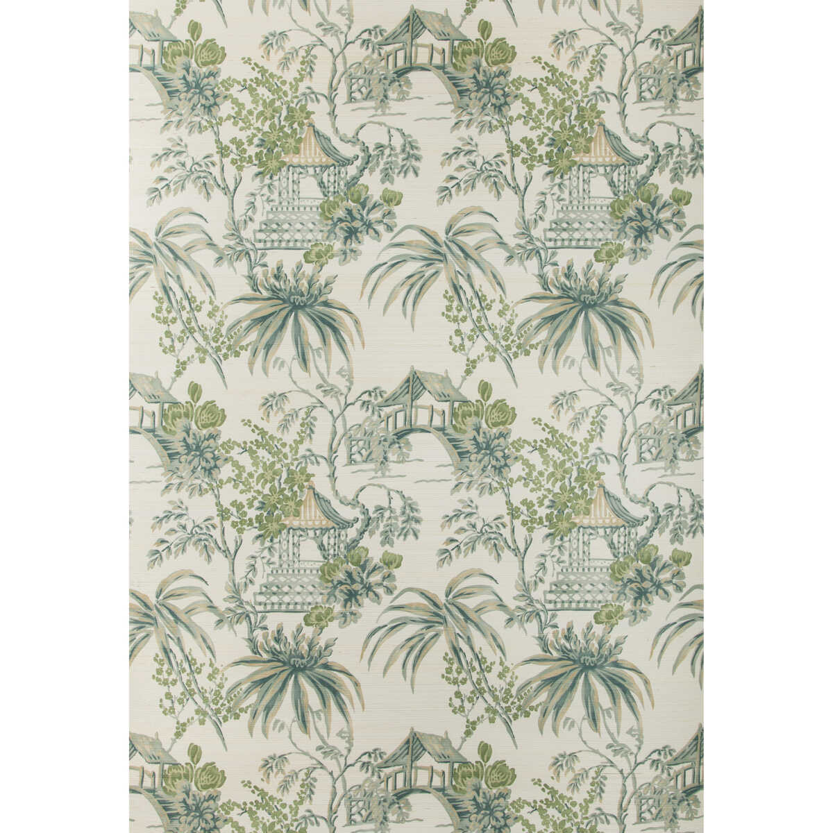 Tongli - Lagoon - BRUNSCHWIG & FILS Papel pintado