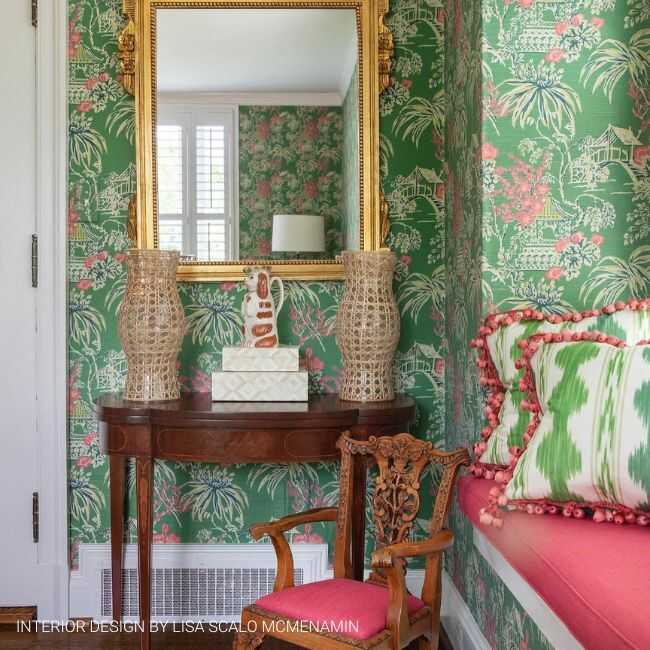 Tongli - Fern - BRUNSCHWIG & FILS Papel pintado