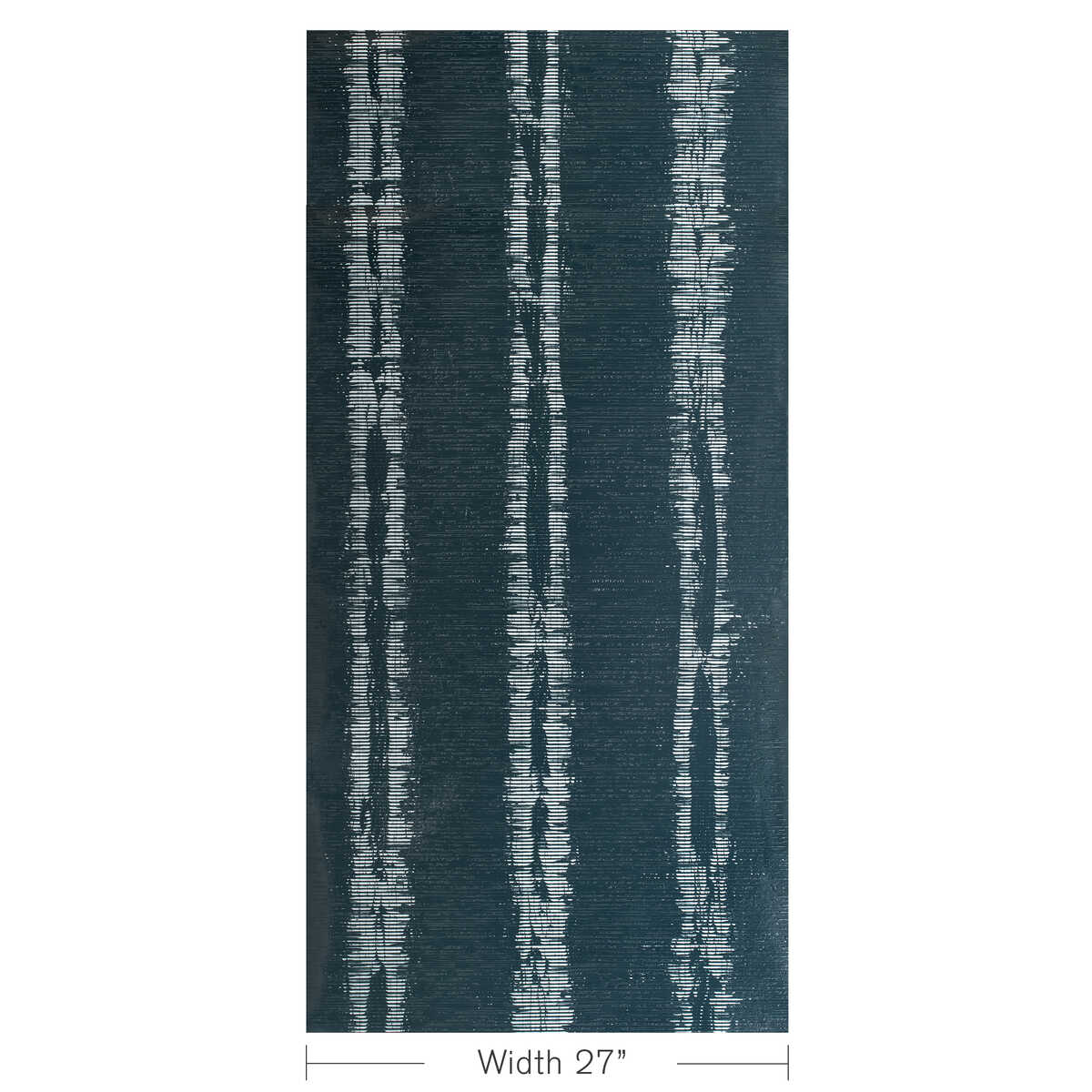 Les Plumes - Navy - BRUNSCHWIG & FILS Wallpaper