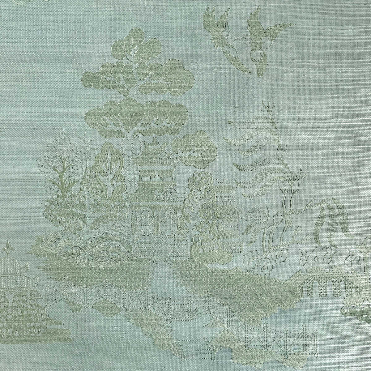 La Pagode - Mist - BRUNSCHWIG & FILS Wallpaper