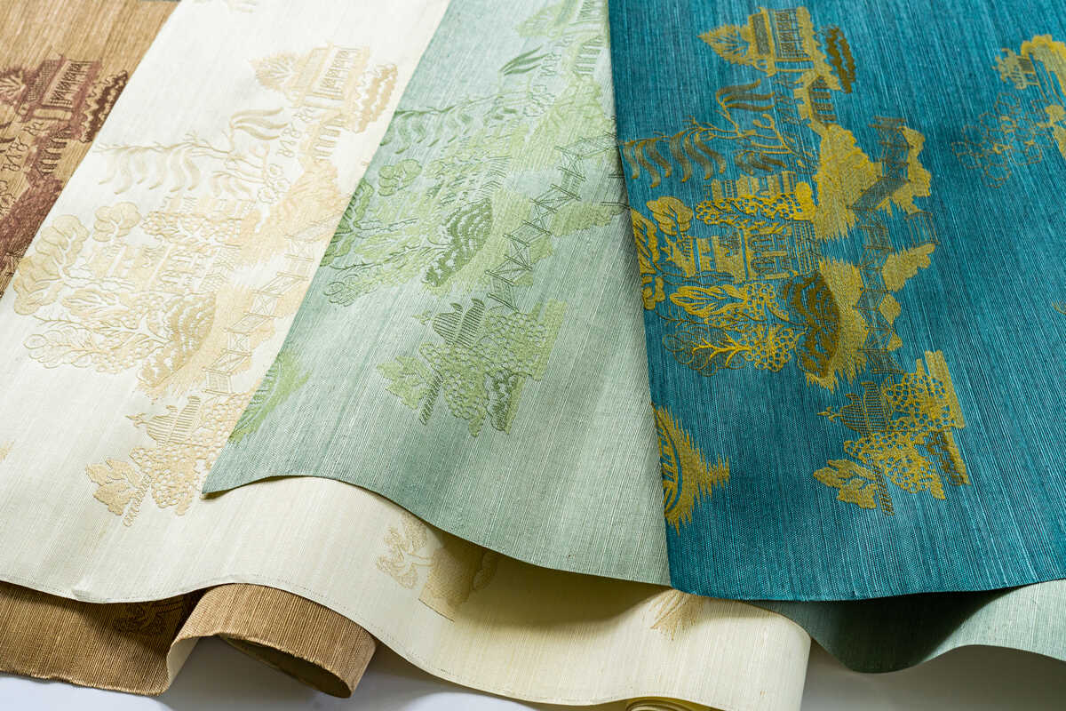 La Pagode - Mist - BRUNSCHWIG & FILS Wallpaper