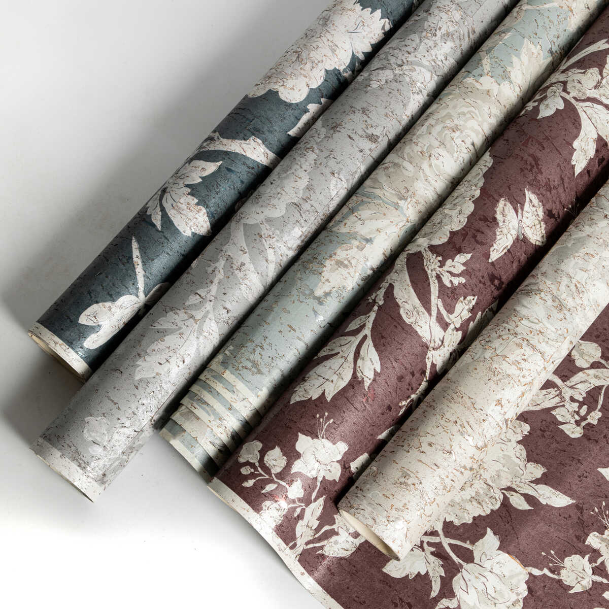 Les Pivoines - Beige - BRUNSCHWIG & FILS Papel pintado