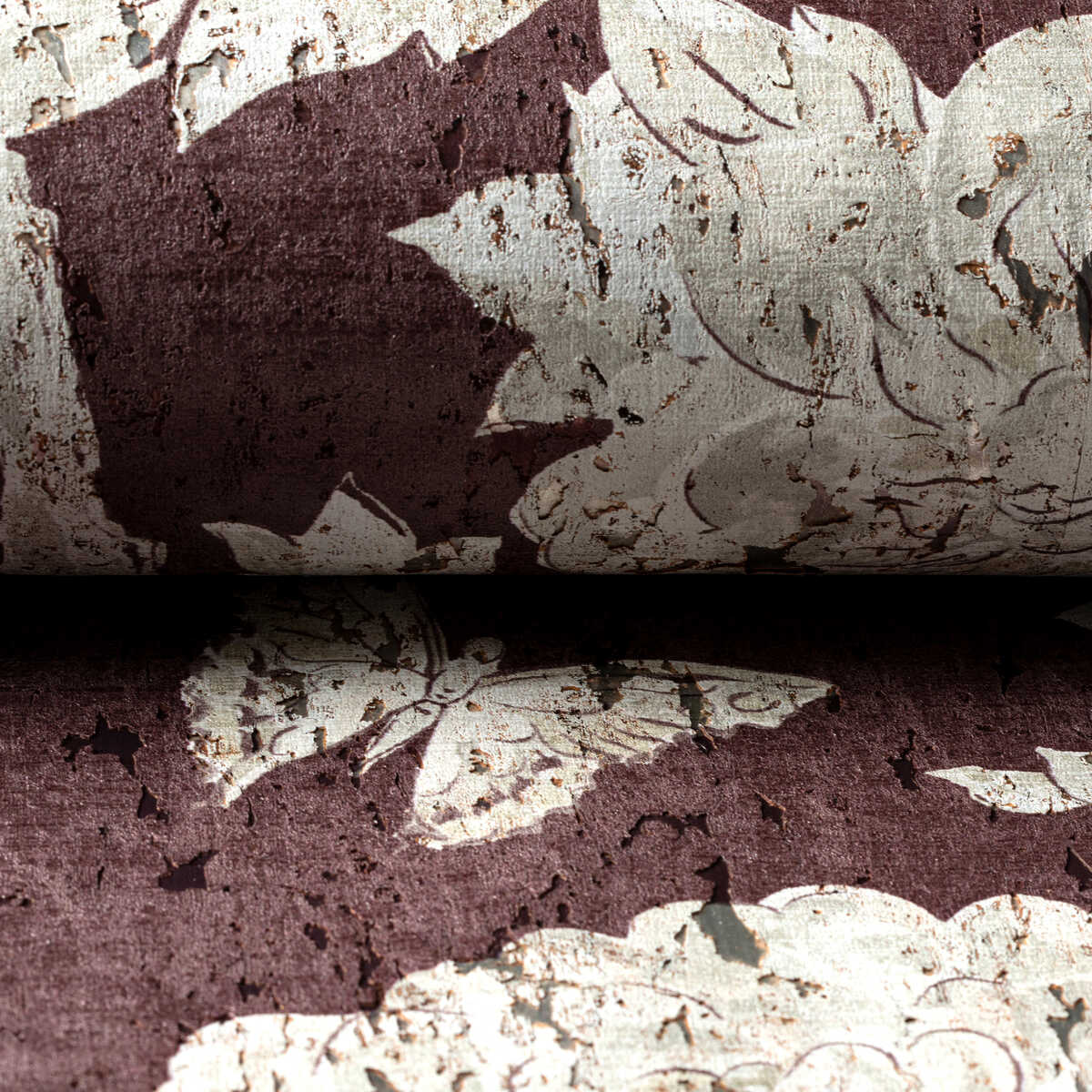Les Pivoines - Wine - BRUNSCHWIG & FILS Wallpaper