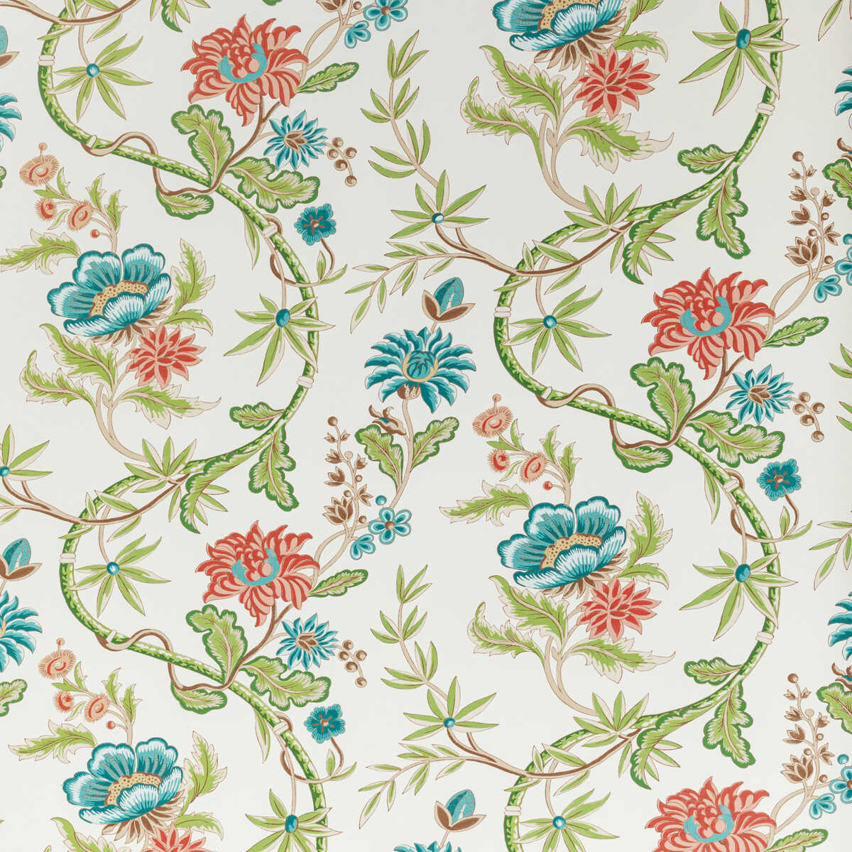 Veronique - Spring - BRUNSCHWIG & FILS Wallpaper