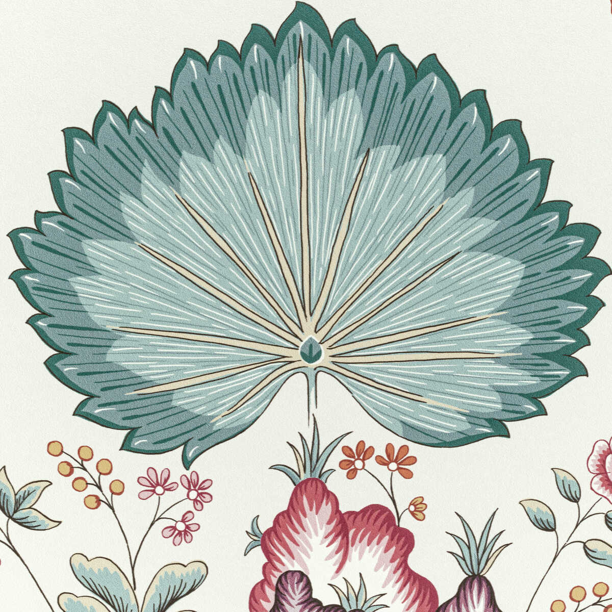 Loire - Jewel - BRUNSCHWIG & FILS Wallpaper