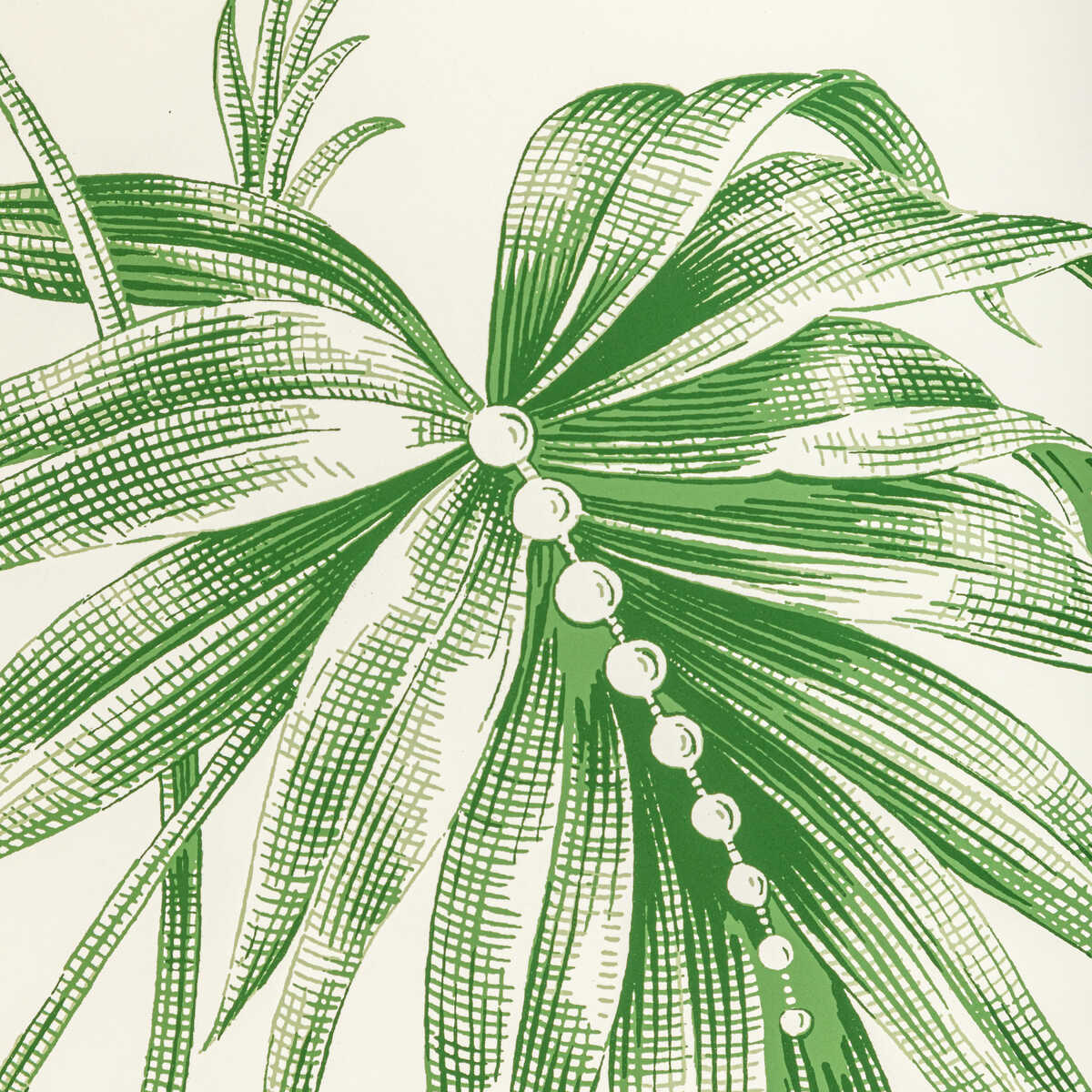 Lauziere - Green - BRUNSCHWIG & FILS Papel pintado