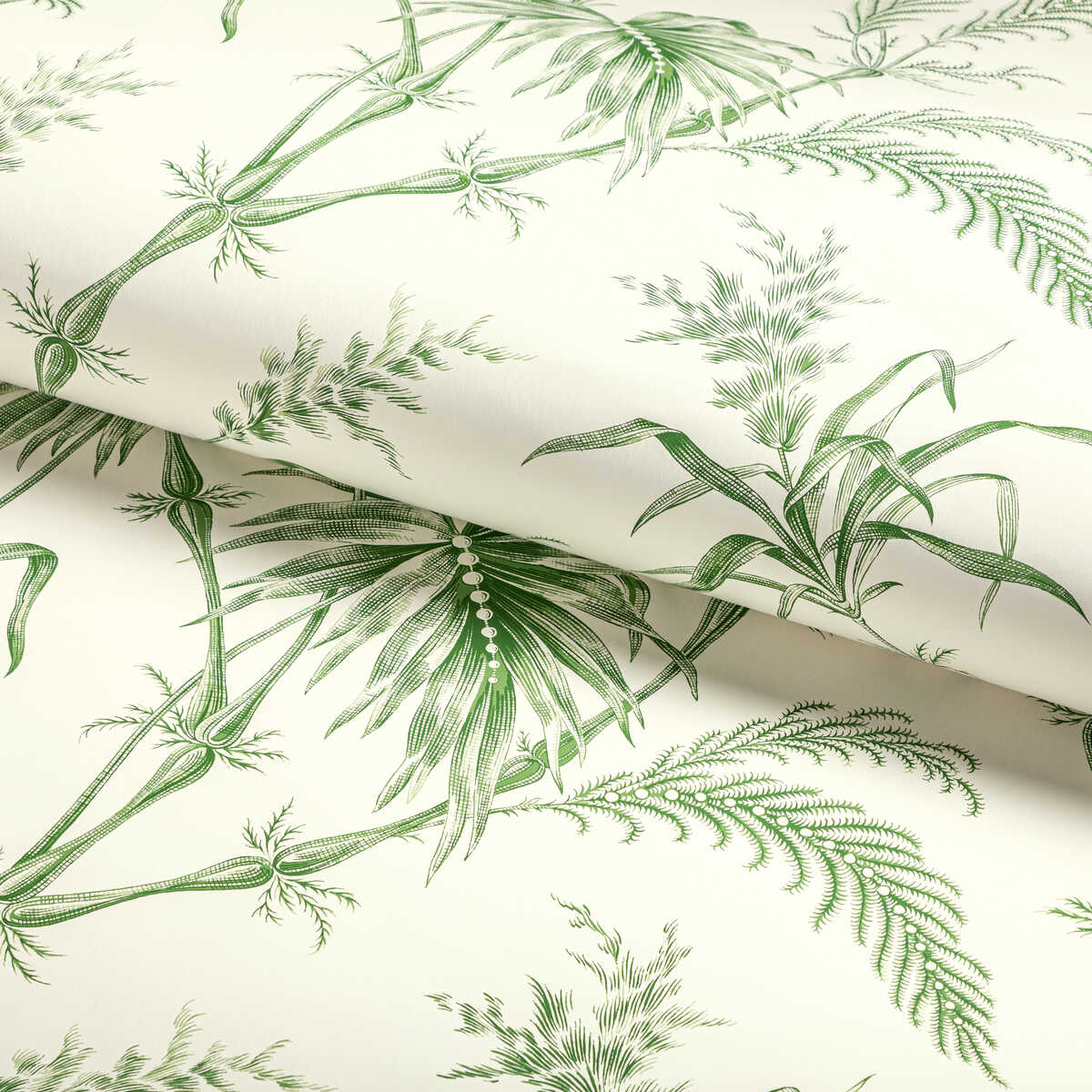 Lauziere - Green - BRUNSCHWIG & FILS Papel pintado