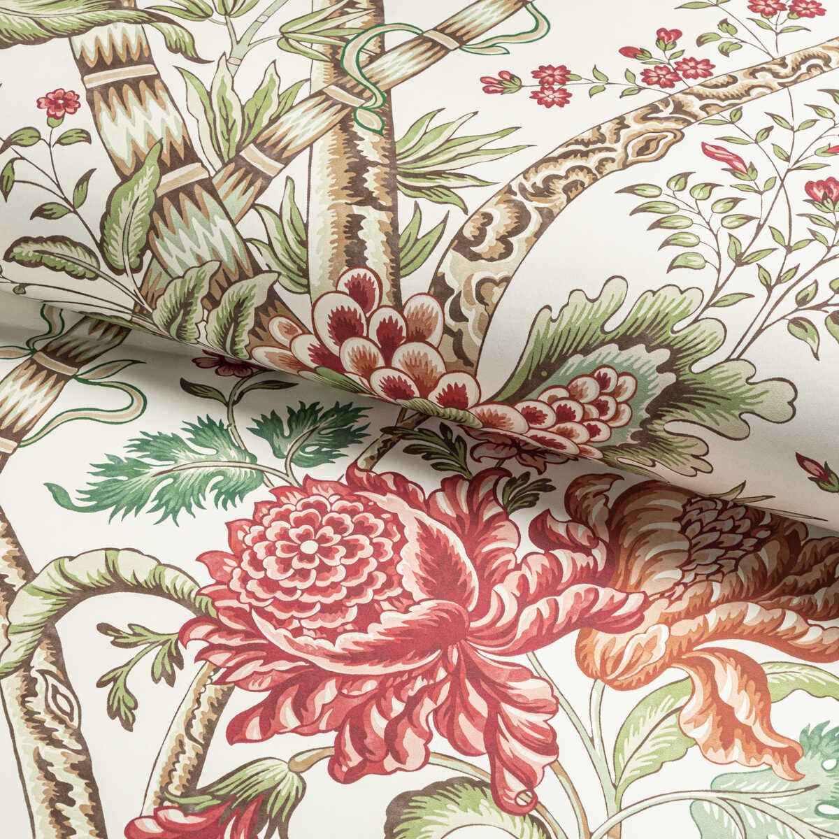 Luberon-Berry-Leaf-Brunschwig-Fils-Wallpaper - BRUNSCHWIG & FILS Wallpaper