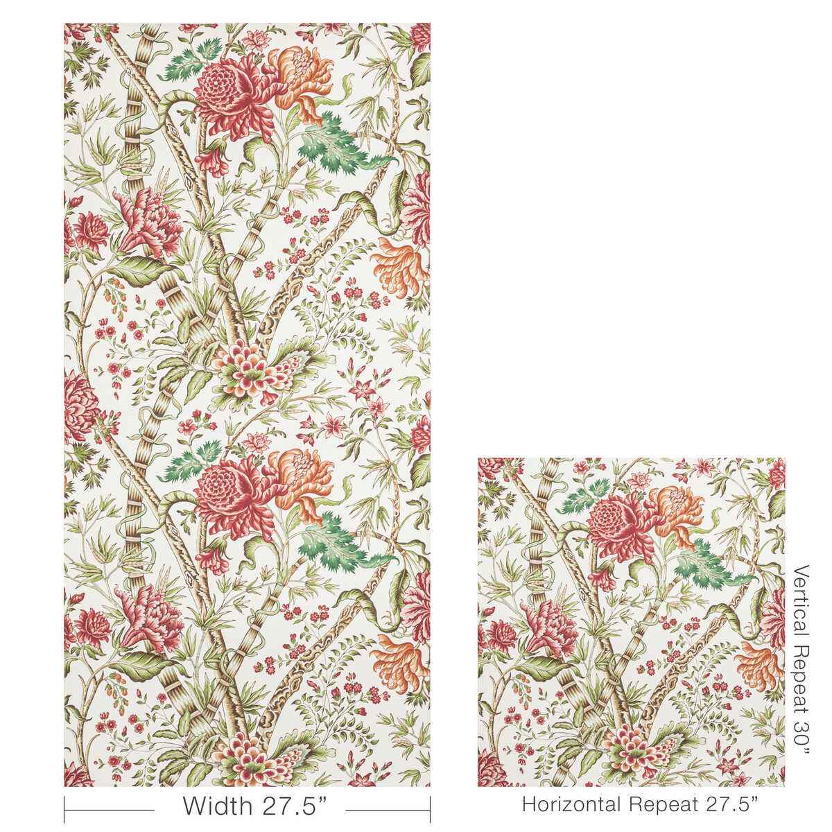 Luberon-Berry-Leaf-Brunschwig-Fils-Wallpaper - BRUNSCHWIG & FILS Wallpaper