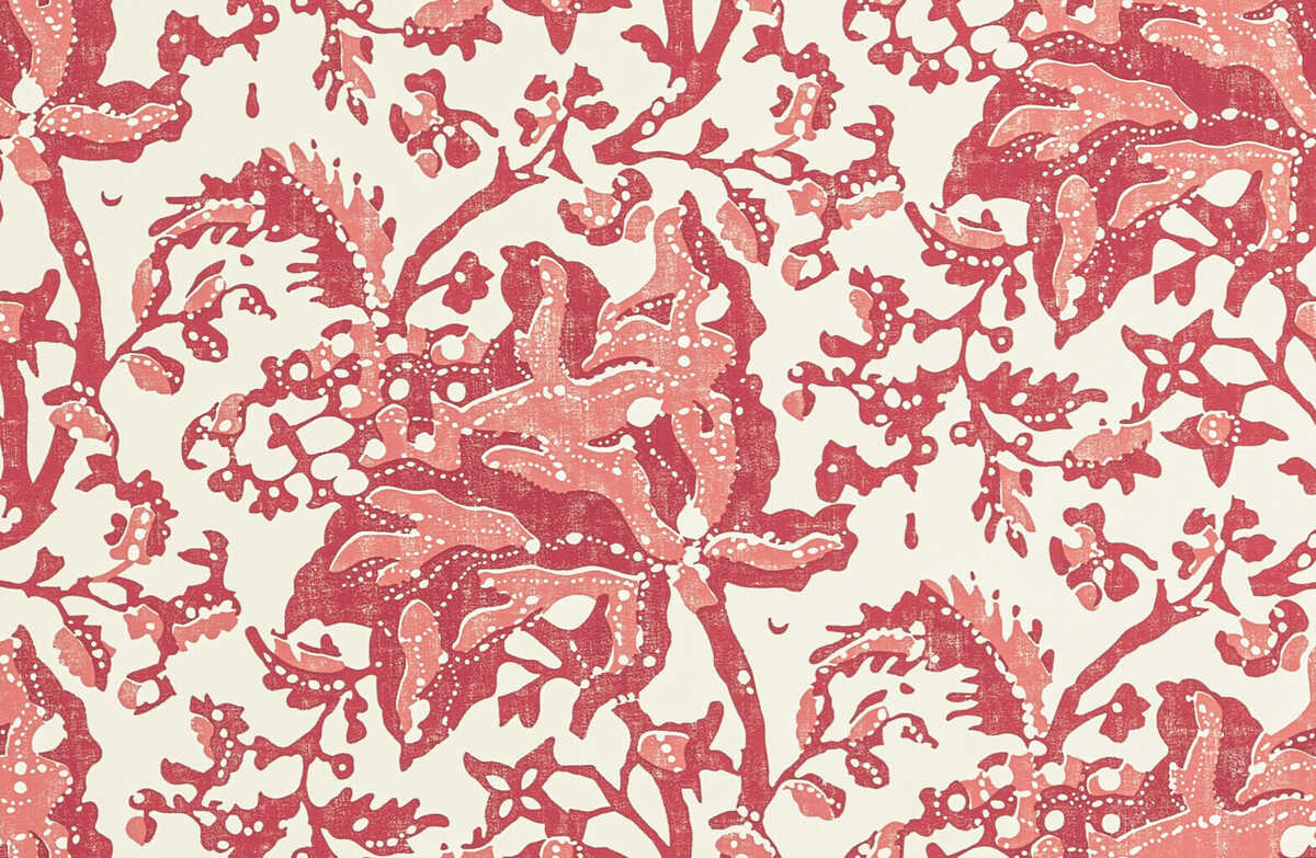 Weymouth - Red - BRUNSCHWIG & FILS Wallpaper