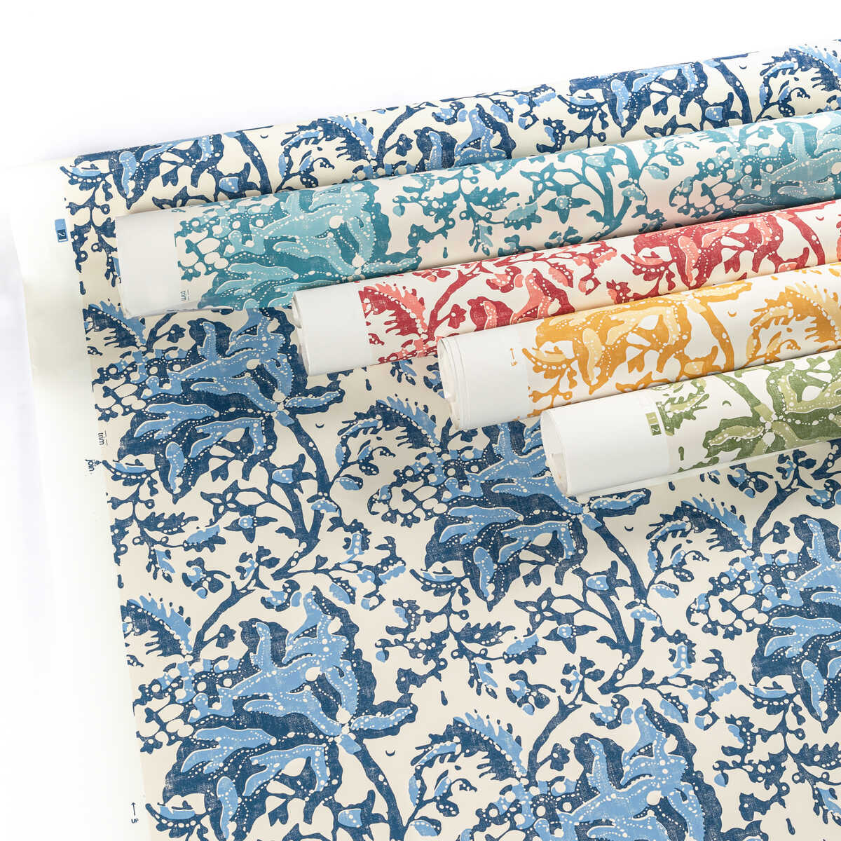 Weymouth - Leaf - BRUNSCHWIG & FILS Wallpaper