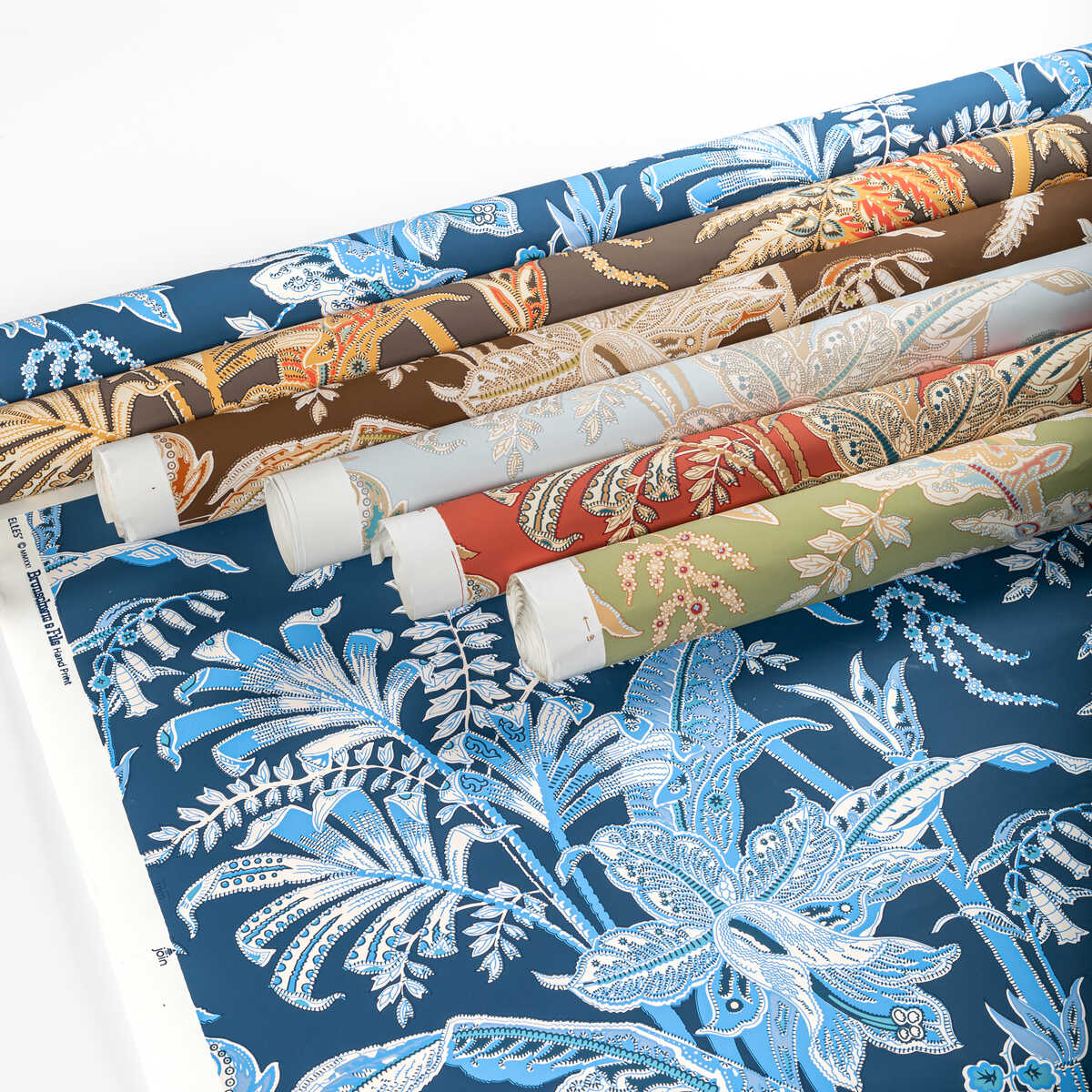 Seychelles - Leaf - BRUNSCHWIG & FILS Wallpaper