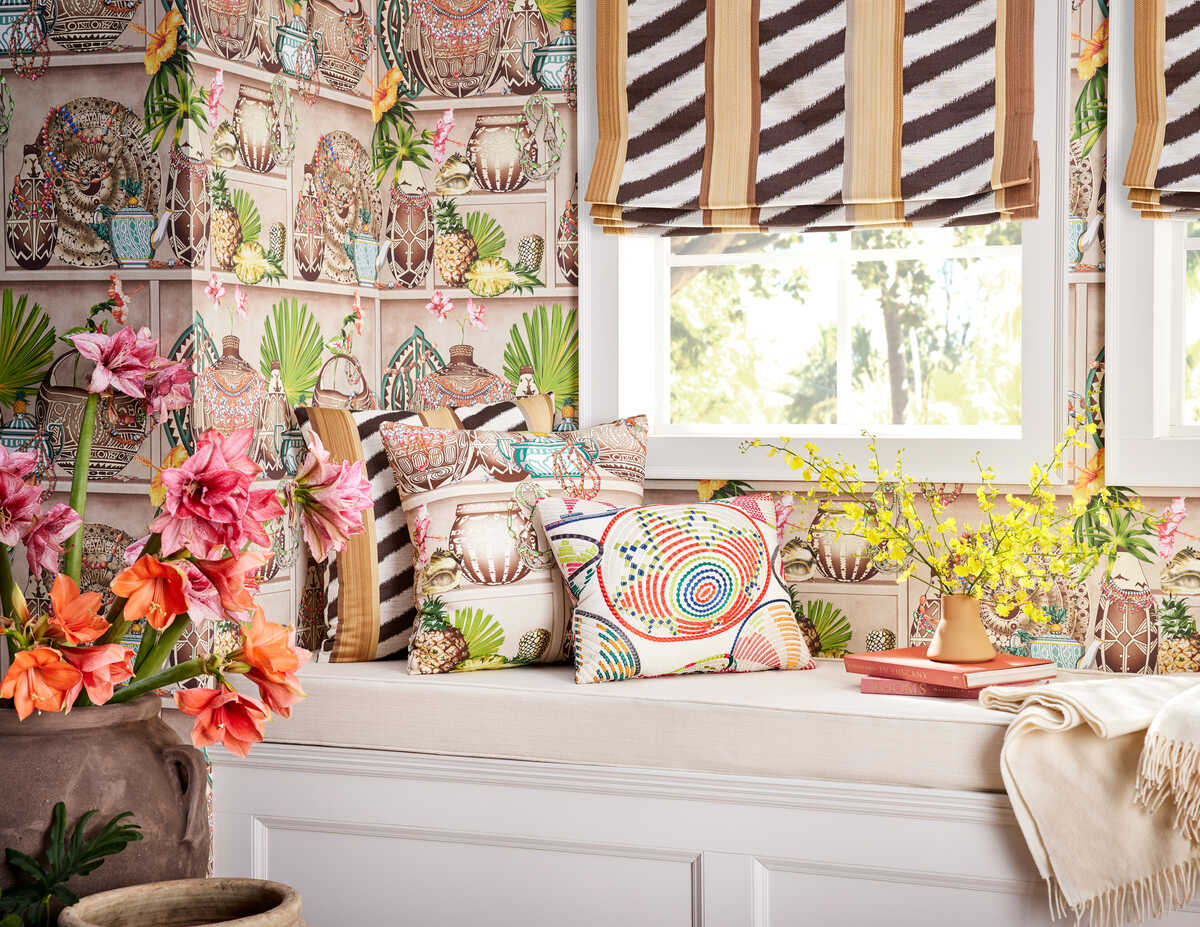 Maizan - Seaglass - BRUNSCHWIG & FILS Wallpaper