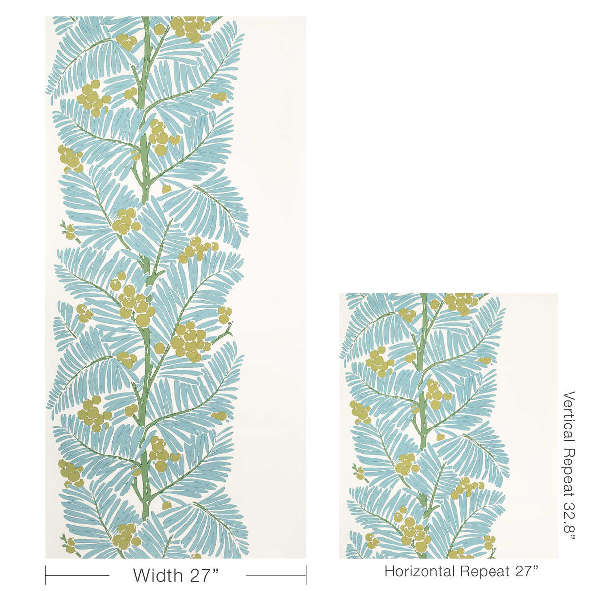 Palmar - Lake - BRUNSCHWIG & FILS Wallpaper