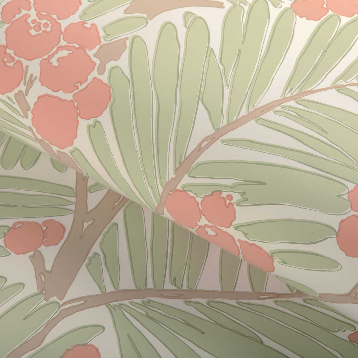 Palmar - Spice - BRUNSCHWIG & FILS Wallpaper