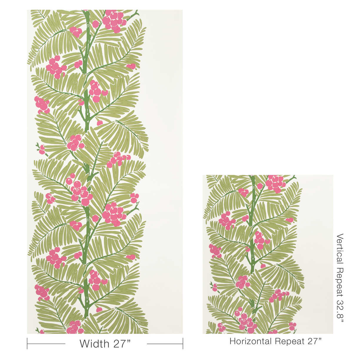 Palmar - Spring - BRUNSCHWIG & FILS Papel pintado