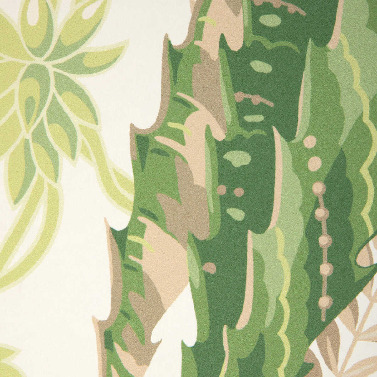Vernay - Green - BRUNSCHWIG & FILS Papel pintado