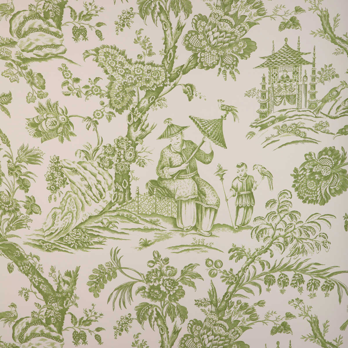 Marcel - Leaf - BRUNSCHWIG & FILS Wallpaper