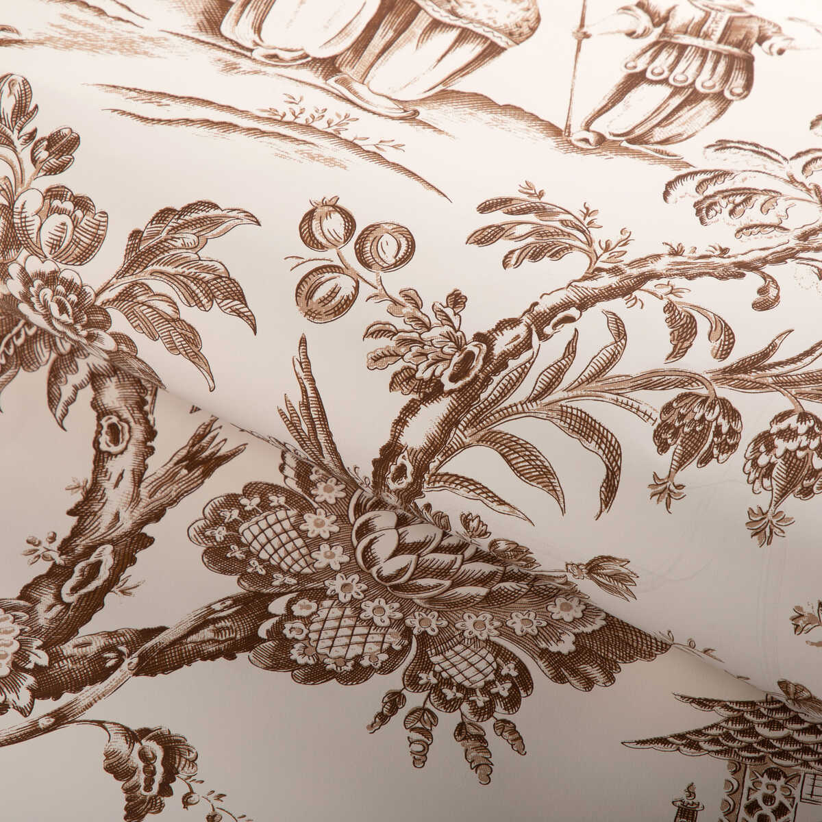 Marcel - Brown - BRUNSCHWIG & FILS Wallpaper