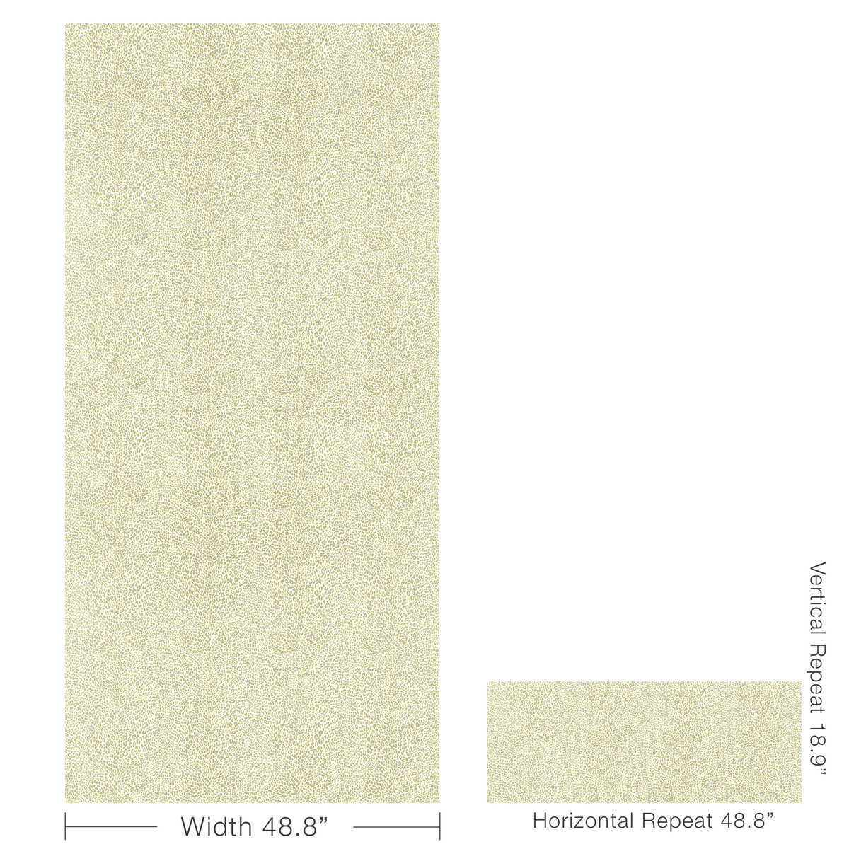 Petit Leopard - Beige - BRUNSCHWIG & FILS Wallpaper