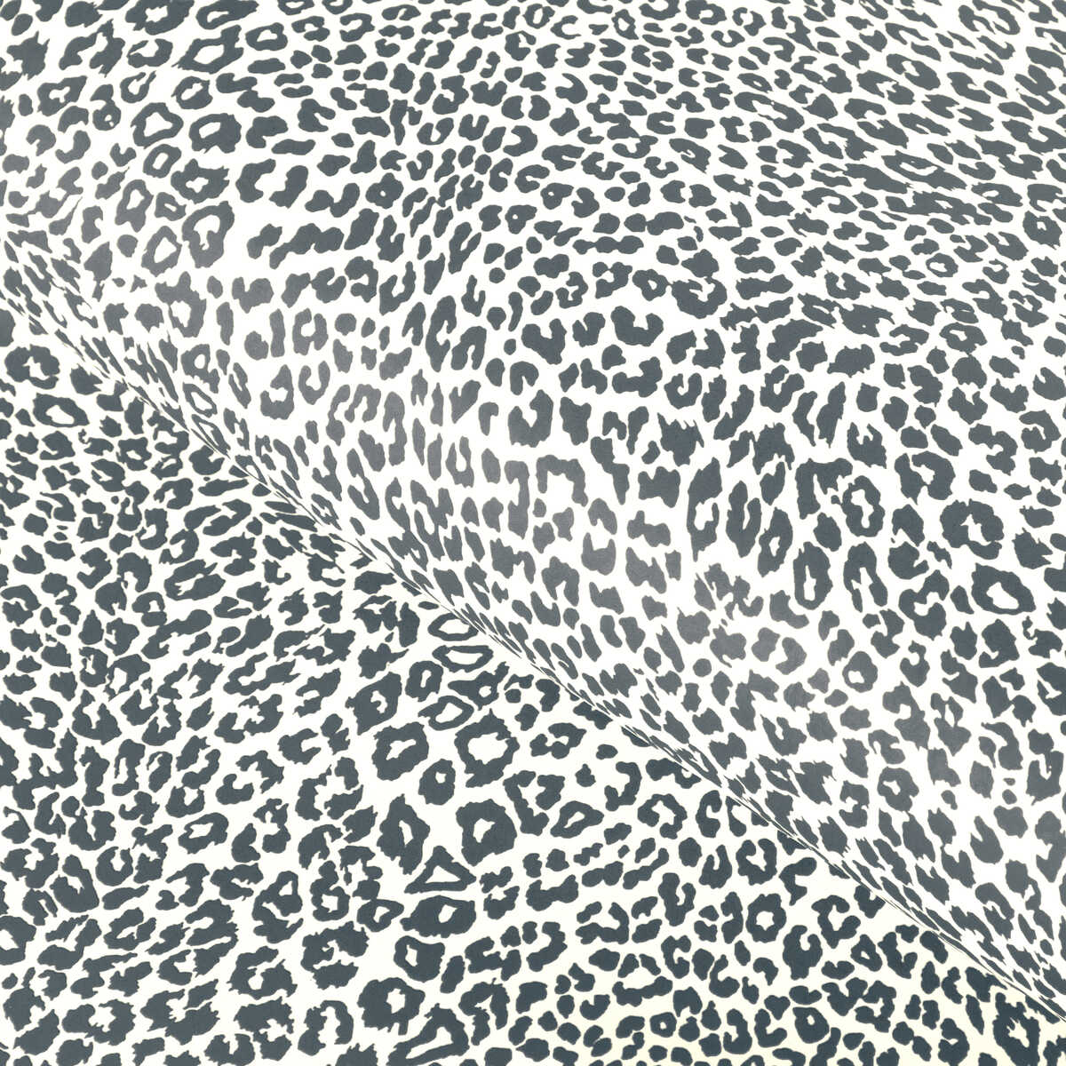 Petit Leopard - Charcoal - BRUNSCHWIG & FILS Wallpaper