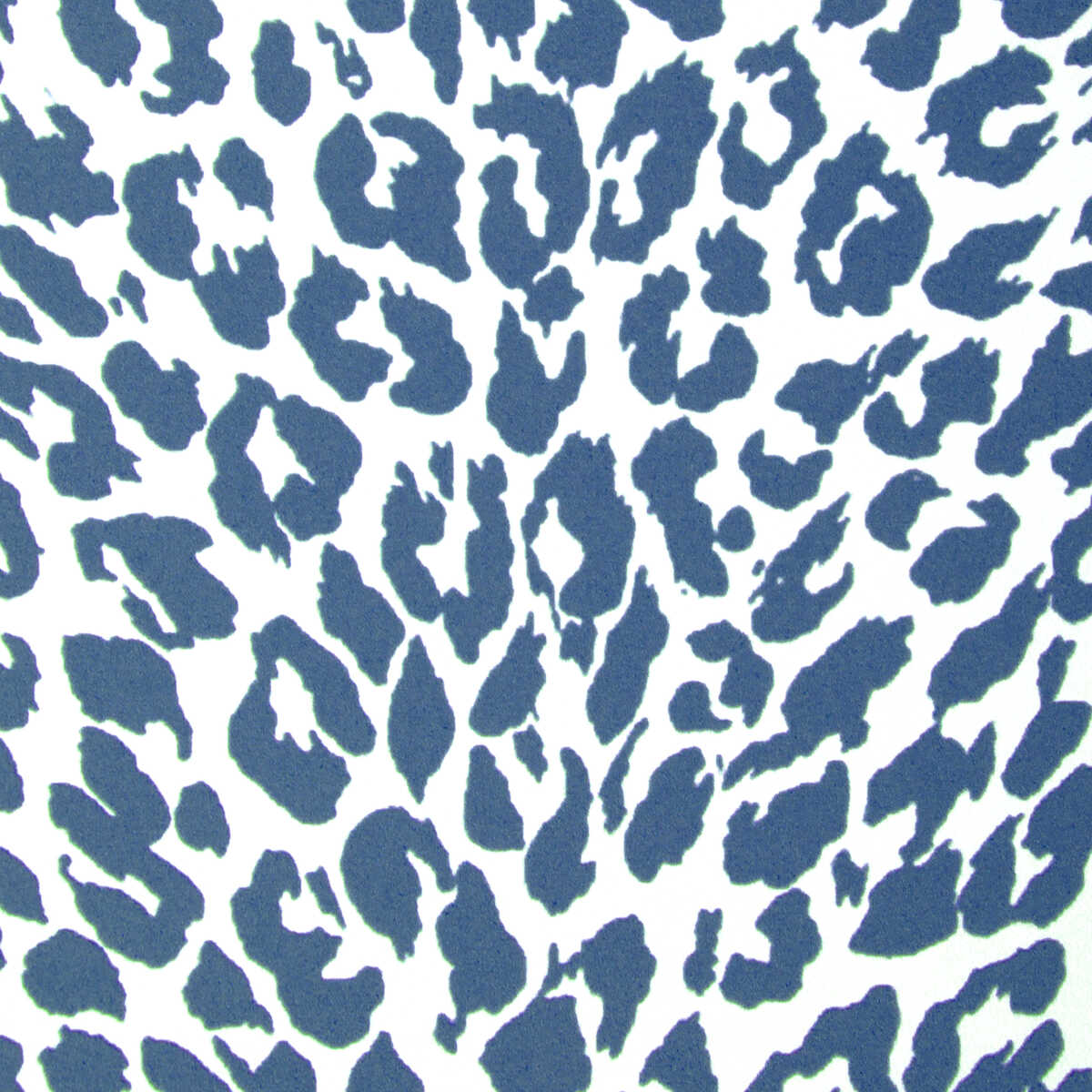 Petit Leopard - Blue - BRUNSCHWIG & FILS Papel pintado