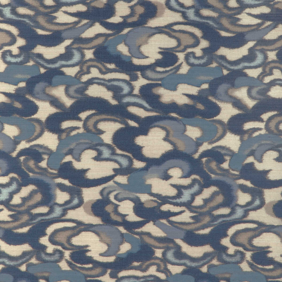 Stratus - Sky/Lapis - BRUNSCHWIG & FILS Wallpaper