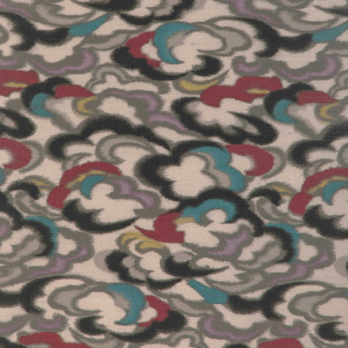 Stratus - Teal/Multi - BRUNSCHWIG & FILS Wallpaper