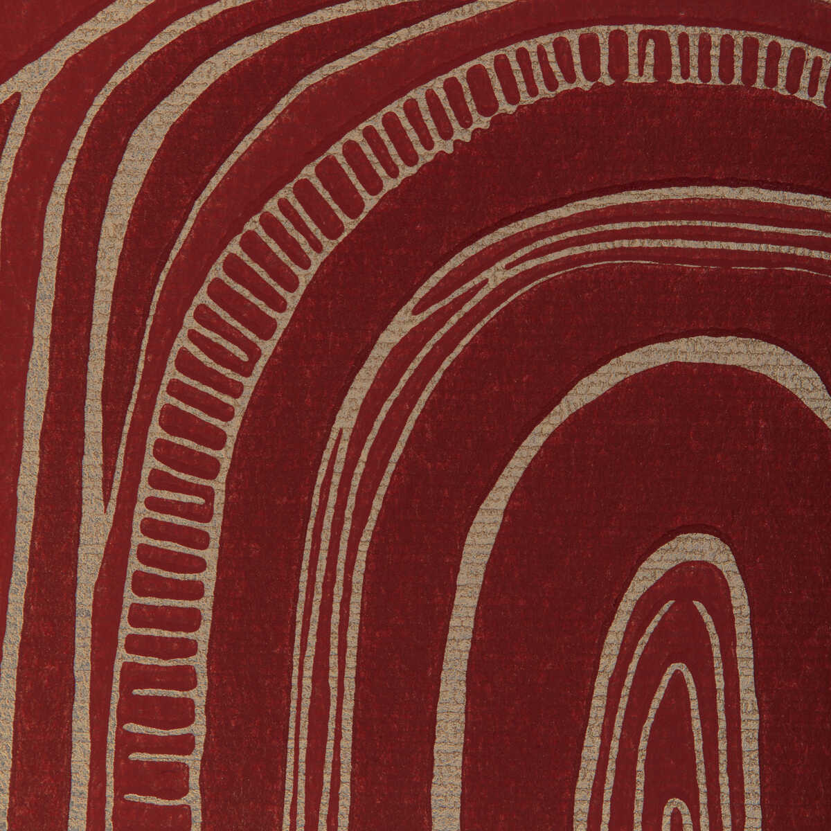 Timbre - Garnet - BRUNSCHWIG & FILS Wallpaper