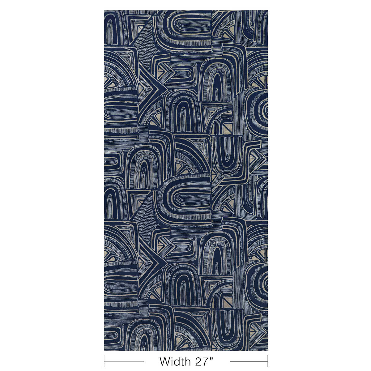 Timbre - Lapis - BRUNSCHWIG & FILS Wallpaper