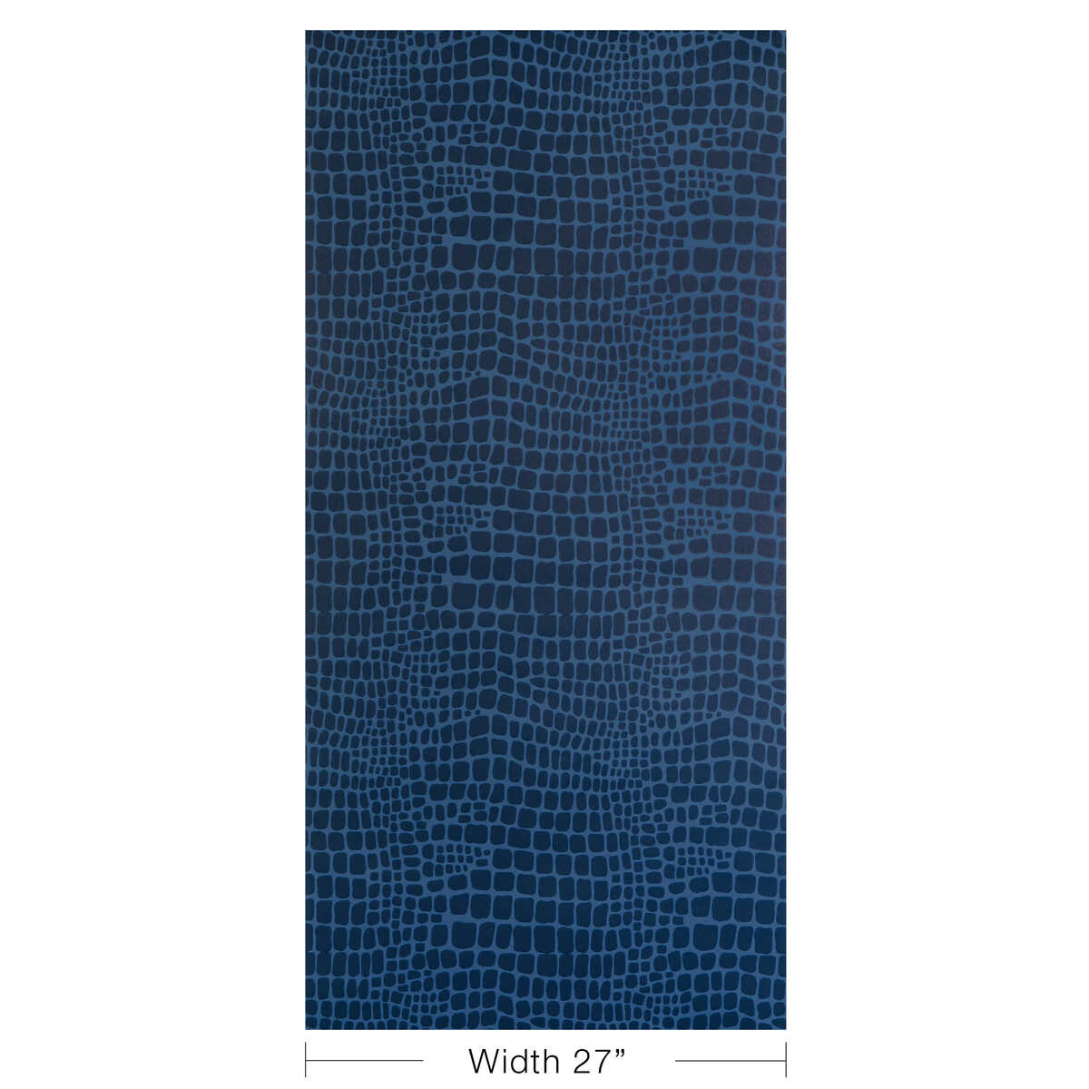 Croc - Sapphire - BRUNSCHWIG & FILS Wallpaper