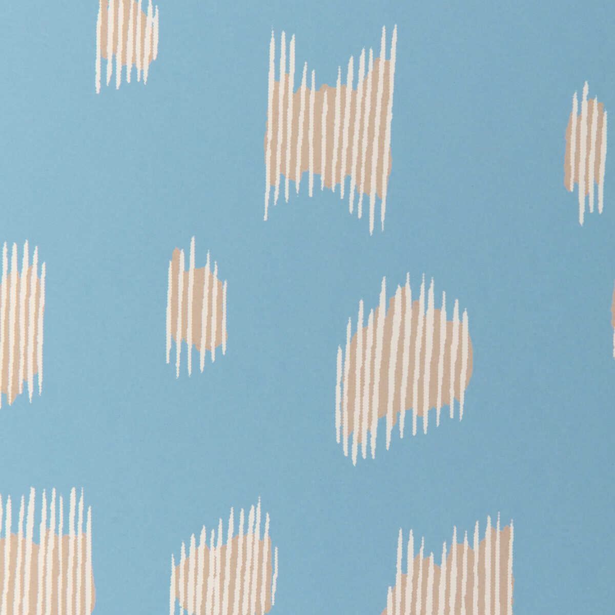 Les Touches Reverse - Sky - BRUNSCHWIG & FILS Wallpaper