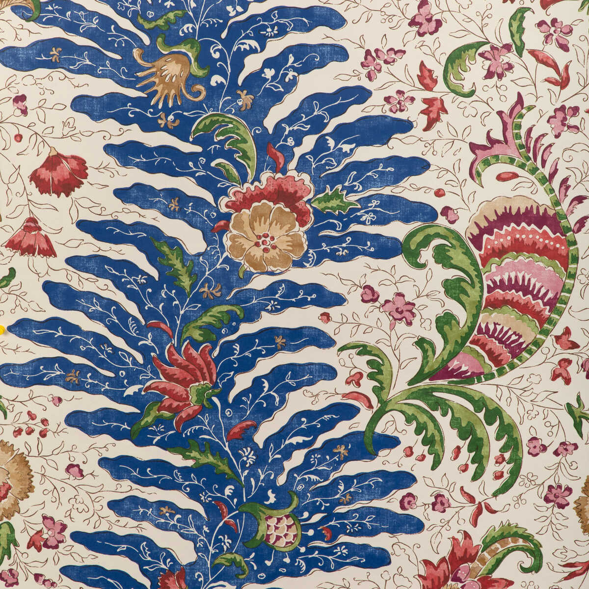 Riviere - Blue - BRUNSCHWIG & FILS Papel pintado