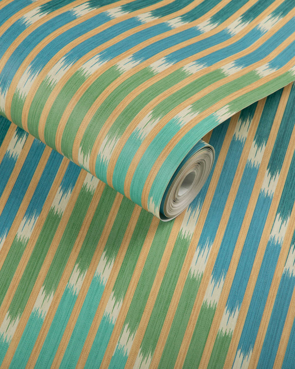 Cascade - Teal/Green - BRUNSCHWIG & FILS Wallpaper