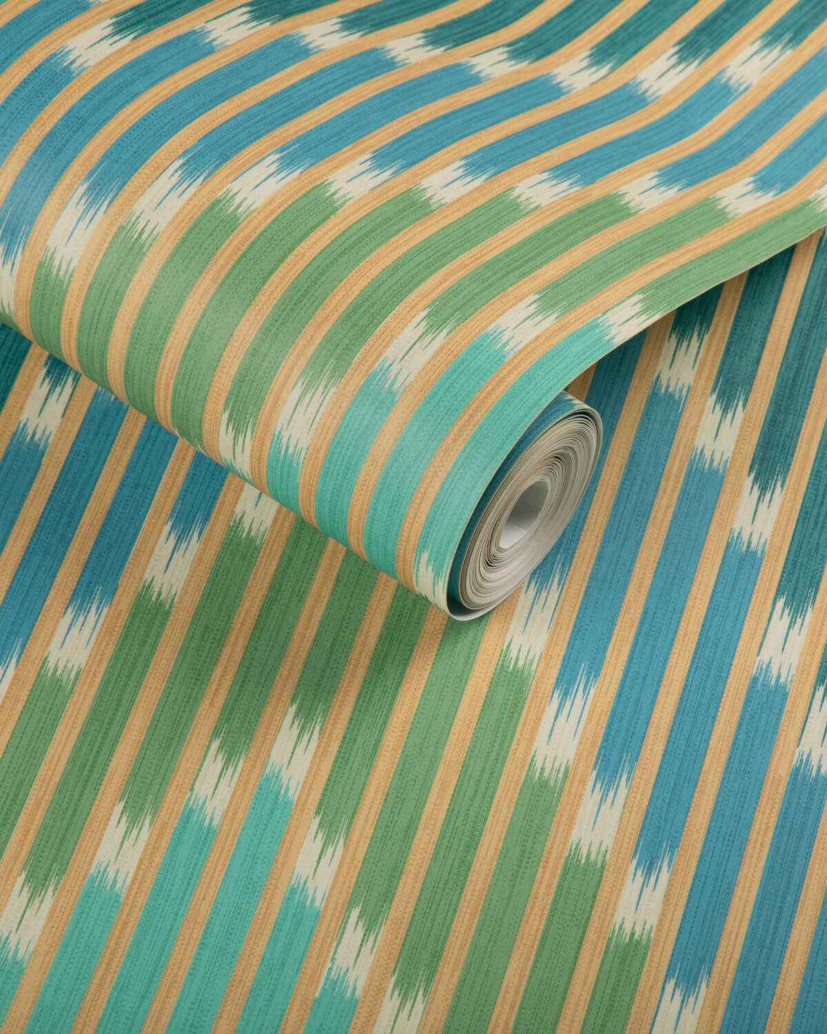 Cascade-Teal-Green-Brunschwig-Fils-Wallpaper - BRUNSCHWIG & FILS Wallpaper