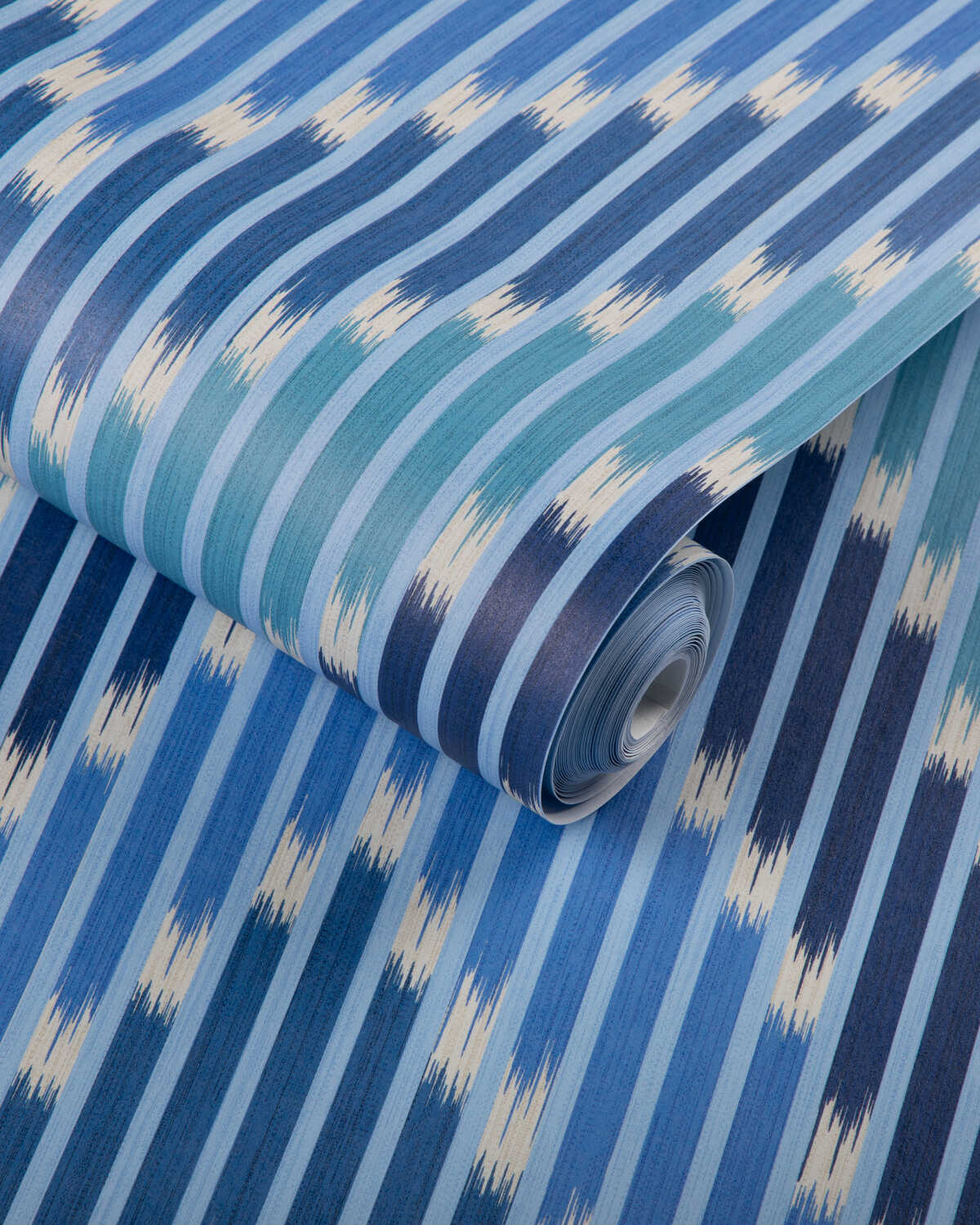 Cascade - Blue/Sky - BRUNSCHWIG & FILS Wallpaper