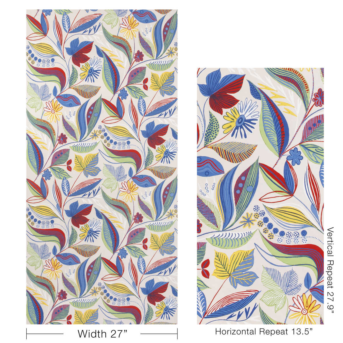 Carlsten - Primary - BRUNSCHWIG & FILS Papel pintado